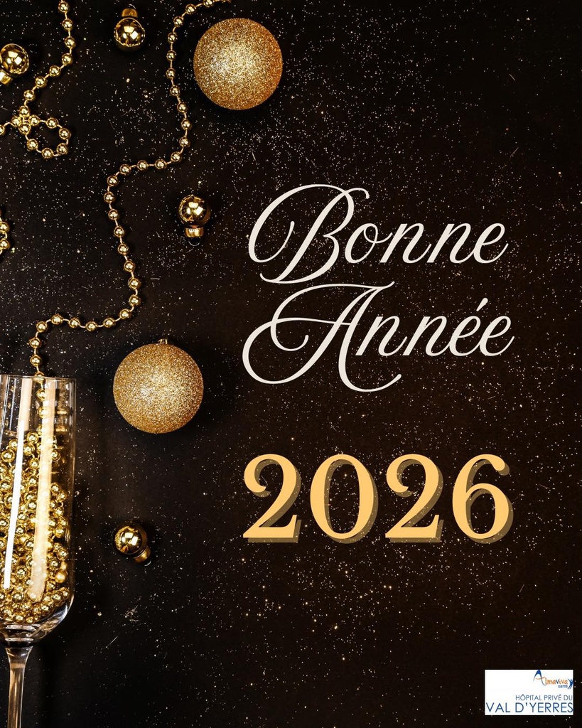 Meilleurs vœux pour la nouvelle année 2026